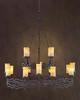 AJC-8620 Large Chandeliers-Pillar Candle - 482462 - Capital Lighting, Inc.