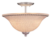 6057-77 3 Light Semi Flush - 6057-77 - Minka Group