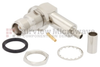 Right Angle TNC Female (Jack) Bulkhead Connector For LMR-200 Cable, .480 inch D Hole, Crimp/Solder -- SC4258 - Image