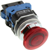 Illum Pb Sw, Dpst-No, Red, 10A, 110Vac; Product Range Idec - 59AC9430 - Newark, An Avnet Company