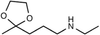 N-Ethyl-(3-(2-methyl-[1,3]dioxolan-2-yl)propyl)-amine - 10120 - Medical Isotopes, Inc.