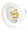 Locking Flanged Male Base Inlet - 72030MB - Hubbell Incorporated