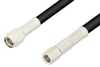 SMA Male to SMC Plug Cable 12 Inch Length Using RG58 Coax, RoHS - PE3210LF-12 - Pasternack