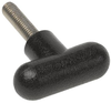 Knob, Bar, Threaded, 57.15Mm; Shaft Type Davies Molding -- 12AC6987