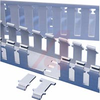 Wall Duct; PVC; Slotted; 6 ft.; 2 in.; 2 in.; Gray; adhesive backing - 70163129 - Allied Electronics, Inc.