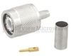 TNC Male (Plug) Connector For RG55, RG142, RG223, RG400 Cable, Crimp/Solder - SC4263 - Fairview Microwave Inc.