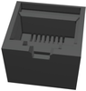 Rj45 Connector, Jack, 8P8C, 1Port, Cat3; Modular Connector Type Molex - 01AH1865 - Newark, An Avnet Company
