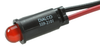 Panel Mount Indicator, Led, 6.35Mm, Red, 2.2V; Led Color Dialight - 30K2996 - Newark, An Avnet Company