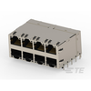 Modular/Ethernet Connector (RJ45) Jacks With Magnetics - 17-2496727-1-ND - DigiKey