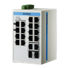 16FE+2G Combo Unmanaged Ethernet Switch, ATEX/C1D2/IECEx, -40~75℃ -- EKI-5626CI-AE - Image