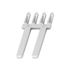 PC Pin, Single Post Connectors - 1734-1-929450-3TR-ND - DigiKey