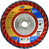 Norton Red Heat Flap Disc Quick Trim Type 27 - 63642536147 - Norton Abrasives