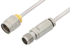 2.4mm Male to 2.4mm Female Cable 6 Inch Length Using PE-SR405AL Coax, LF Solder, RoHS - PE35656LF-6 - Pasternack