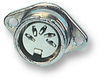 Din Audio / Video Connector, Locking, Jack, 8, Panel Mount, Metal Body, Silver Plated Contacts Rohs Compliant Deltron Components - 02M0427 - Newark, An Avnet Company