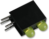 Indicator, Led Pcb, 2Led, 3Mm, Yel, 2.1V; Led Color Dialight - 30K2296 - Newark, An Avnet Company