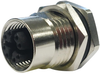 Sensor Connector, M12, Rcpt, 8Pos, Panel; Product Range Norcomp - 14AC2657 - Newark, An Avnet Company