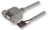 Computer Cable, Usb, 0.5M, Gray; Connector Type A L-Com - 80R9300 - Newark, An Avnet Company