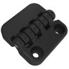 Surface Mount Hinge, 50 mm size, with Mounting Holes, Nylon, Black - EH-6B-5GW5-20 - Southco