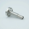 SHV-10 Coaxial Feedthrough, 1 Pin, Grounded Shield, 1.33″ Conflat Flange - A1600-1-CF - MPF Products, INC.