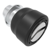 Captive Screw, 4-40 Thread, Floating, Slotted Recess, Smooth Black Knob - 47-12-110-51 - Southco