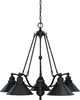 60-1702 Mid. Chandeliers-Glass Down - 471417 - Capital Lighting, Inc.