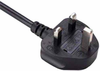 6ft BS1363A (UK fused plug) to C7 with H03VVH2-F 0.75mm&sup2; - P-ZIP-06B-UK - SFCable.com