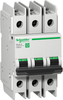 Mcb, 3 Pole, 1A, 440Vac, Din Rail; Product Range Schneider Electric - 25AC3476 - Newark, An Avnet Company