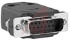 connector,d-sub kit,15 crimp contact plug w/contacts and black plastic hood - 70172278 - Allied Electronics, Inc.