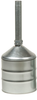 Justrite Silver Steel Safety Can - 697841-10407 - 697841-10407 - R. S. Hughes Company, Inc.
