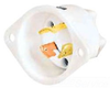 Locking Flanged Male Base Inlet - 7556MB - Hubbell Incorporated