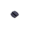 Positioning Hinge, 115°, Hardened Steel Detent Tube, Acetal Copolymer Hinge Leaves, Black - C6-5 - Southco