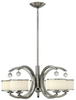 4855BN Mid. Chandeliers-Drum Shades - 345014 - Capital Lighting, Inc.