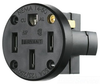 Straight Blade Power Receptacle -- RR450PM - Image