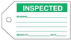 Tags, Inspection, Paperbd, 146.1Mm W; Label Type Te Connectivity - 29X4525 - Newark, An Avnet Company