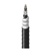 VFD 300% Gnd, 3C+G #6 Str TC, XLPE Ins+PVC Gnd, OS+TC Brd w/4-#12 TC Drains, PVC Jkt, AIA Armor, Blk PVC Jkt, 600V MC 90C Dry/Wet - 1229505 - Belden Inc.