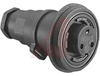 Cable Connector, In-Line; 2; Plug; 6 to8 mm Dia; In-Line Flex; Screw; 10 A - 70099217 - Allied Electronics, Inc.