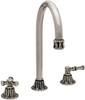 Bamboo Deck Mount Gooseneck Tub Spout: N&ordm; 12905 Two-Valve Deck-Mount Tub Set with Levers - 12905 - P. E. Guerin