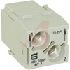 HAN Axial Screw Module 100 (Male) 2 Position 10-25mm - 70104039 - Allied Electronics, Inc.