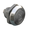 Quarter-Turn Cam Latch, 7 mm Square Shuttered Recess, Zinc Alloy, Chrome Plated, Bright - E5-8-042-UU1 - Southco