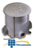 Hubbell Round Floor Box - HPWPFB1 - TelephoneStuff.com