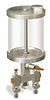 (Formerly B3153-4X00), Multiple Feed Manual Lubricator, 1 qt Acrylic Reservoir, 2 Feeds -- B3153-032A02B111GW