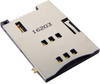 Connector, Mini Sim, 6Pos; Product Range Molex - 99Y4503 - Newark, An Avnet Company