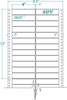 General Purpose Label - Pinfeed - 120251 - Western Numerical Control