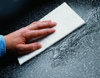 3M Scotch-Brite 7445B Non-Woven Aluminum Silicate Light Cleansing Hand Pad - Super Fine Grade - 6 in Width x 9 in Length - Package Type: Bulk - 17637 - 048011-17637 - R. S. Hughes Company, Inc.