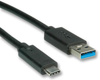 19 Usb 3.0 A Male To Type-C Male Cable; Connector A Roline - 25AC5253 - Newark, An Avnet Company