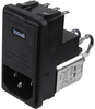 Power Entry Module, Receptacle, 6A; Connector Type Schaffner - 37K6071 - Newark, An Avnet Company