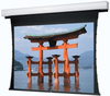 Square Format Ceiling Tab Tensioned Recessed Electric Front Projection Screen. - Square Format - Visual Sound, Inc.