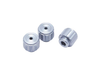 Threaded Knob, 8-100, Silver Anodized, 3-Pack - KN-10ES-3 - Newport MKS