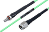 Temperature Conditioned SMA Female Bulkhead to TNC Male Low Loss Cable 60 Inch Length Using PE-P160LL Coax - PE3M0191-60 - Pasternack