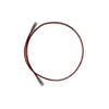 CAT6 28AWG Small diameter Copper Patch Cord, UTP, LSZH, Brown, 0.5 Meter -- C6D4Z1010D5M